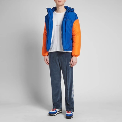 Shop Givenchy Ripstop Puffer Jacket In Blue