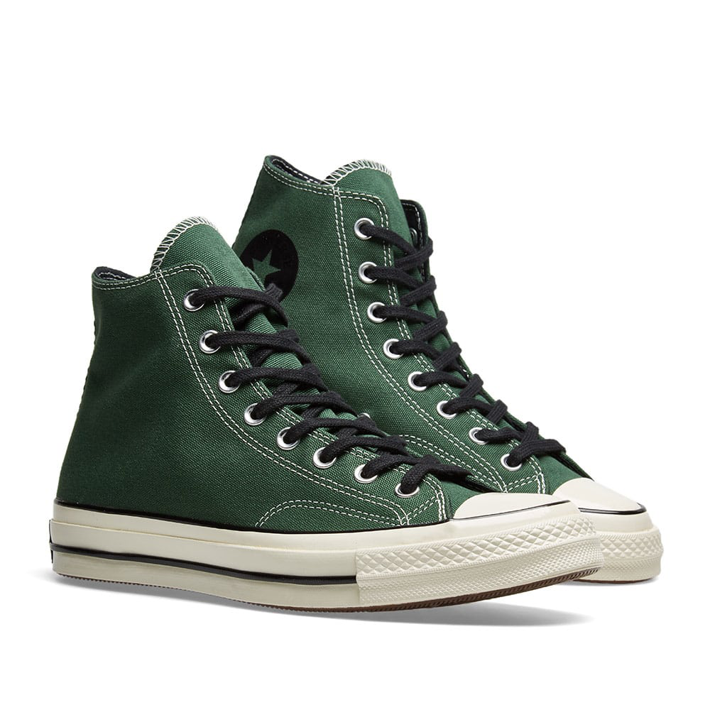 green converse high cut