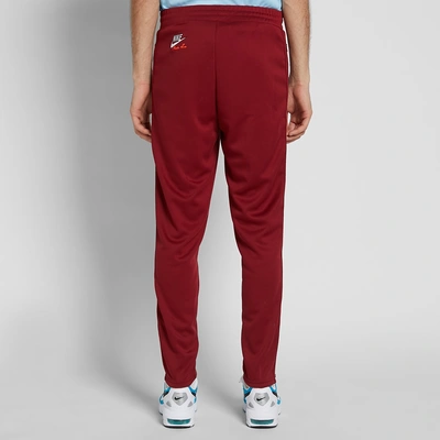 Shop Nike X Martine Rose K Track Pants In Burgundy