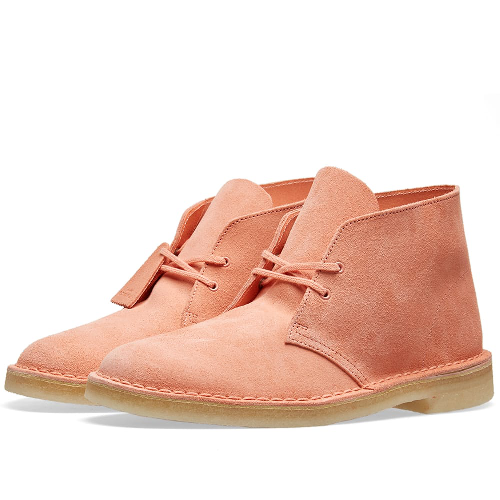 desert clarks pink