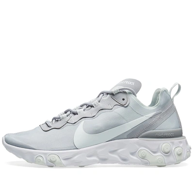Shop Nike React Element 55 W In Grey