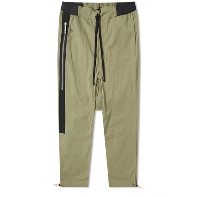 Shop Ben Taverniti Unravel Project Unravel Project Lightweight Tela Drop Crotch Pant In Green