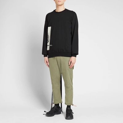 Shop Ben Taverniti Unravel Project Unravel Project Lightweight Tela Drop Crotch Pant In Green