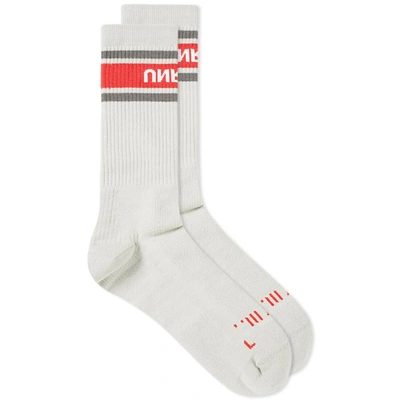 Shop Ben Taverniti Unravel Project Unravel Project Sports Sock In White