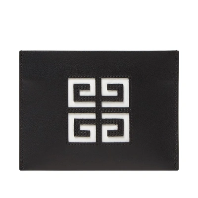 Shop Givenchy 4g Card Holder In Black
