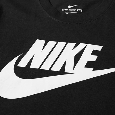 Shop Nike Futura Logo Tee In Black