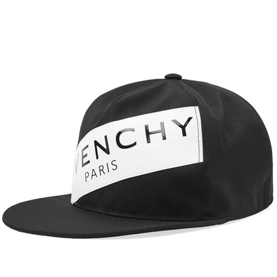 Shop Givenchy Rubber Band Logo Cap In Black