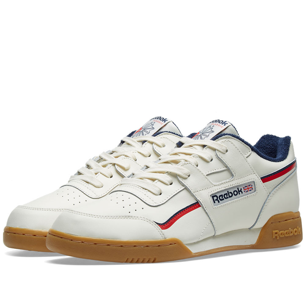 reebok workout plus gum white