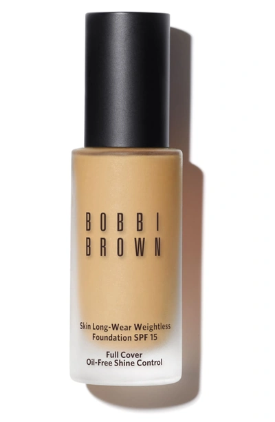 Shop Bobbi Brown Skin Long-wear Weightless Foundation Spf 15 In Sand