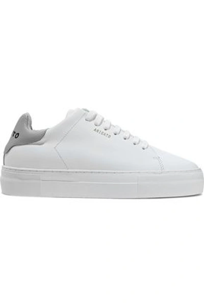 Shop Axel Arigato Woman Clean 360 Leather Sneakers White