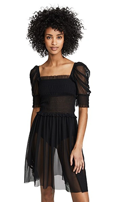 Shop Amanda Uprichard Hurrah Dress In Black