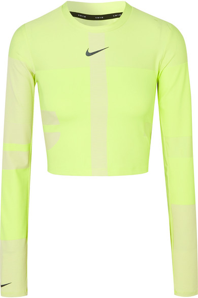 neon green nike top