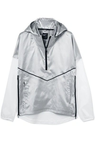 Nike outlet metallic windbreaker