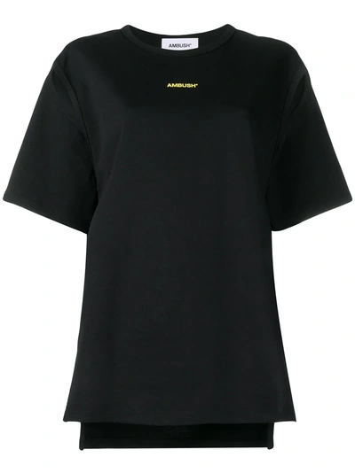 Shop Ambush Cut-out Detail T-shirt - Black