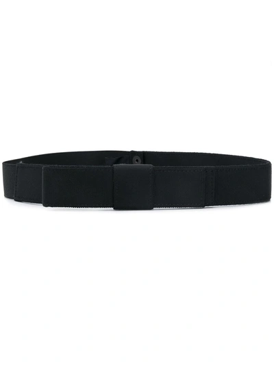 Shop Lanvin Elasticated Belt - Black