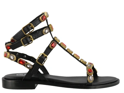 Shop Ash Passion Sandals In Black