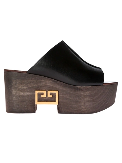 Shop Givenchy Classic Wedge Sandals