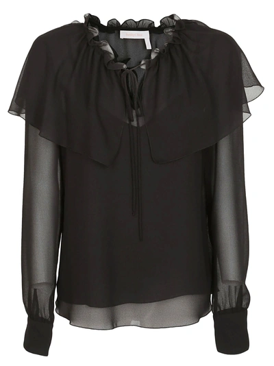 Shop See By Chloé Bluse In Black