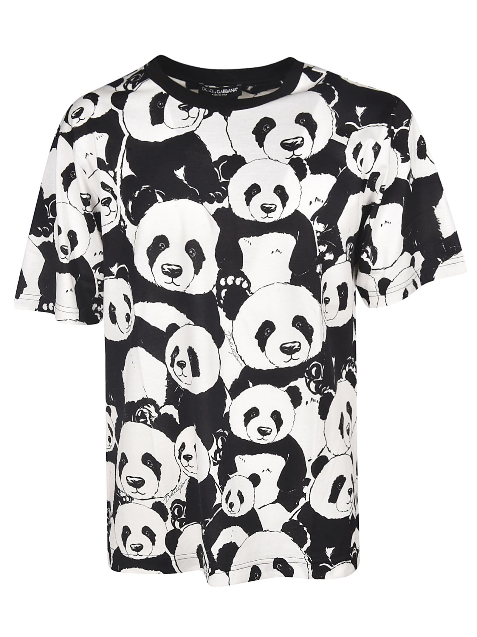 Dolce \u0026 Gabbana Panda Print T-shirt In 