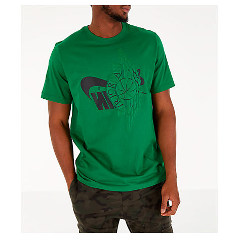 green nike shirt