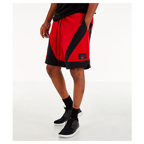 Nike Men's Jordan Flight Loop Training Shorts In Red Size Medium Fleece By | ModeSens