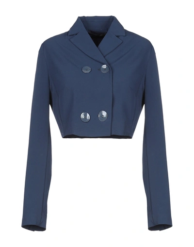 Shop Alessandro Dell'acqua Sartorial Jacket In Dark Blue
