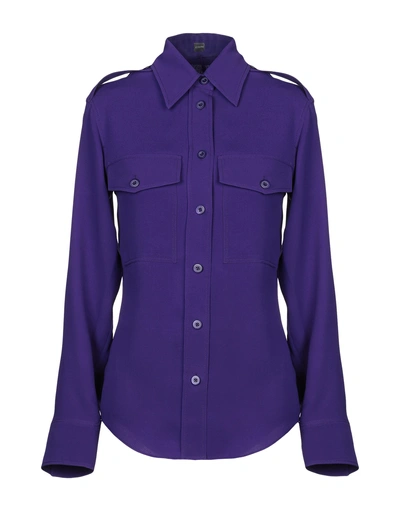 Shop Joseph Shirts In Purple