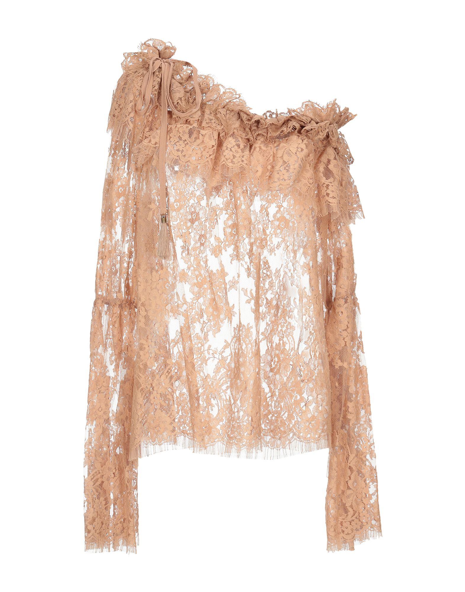Zimmermann Blouses In Pale Pink | ModeSens