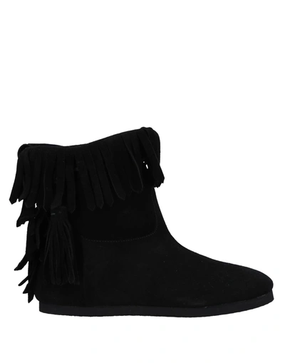 Shop Twinset Woman Ankle Boots Black Size 7.5 Soft Leather
