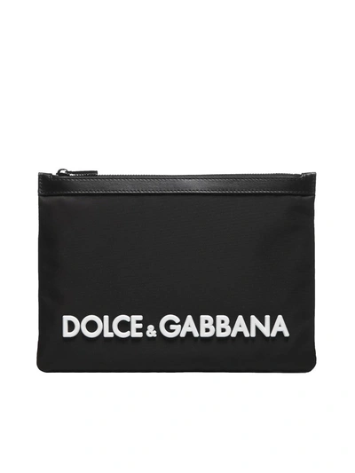 Shop Dolce & Gabbana Bag In Nero/bianco