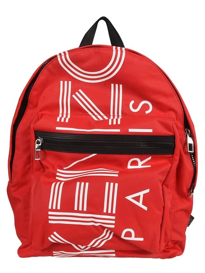 Shop Kenzo Sport Large Backpack In Red