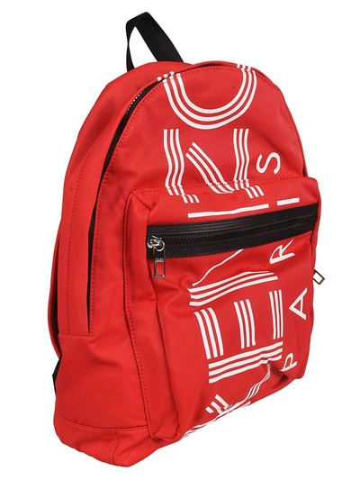 Shop Kenzo Sport Large Backpack In Red
