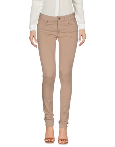 Shop Twinset Pants In Sand