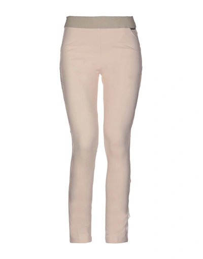 Shop Twinset Woman Leggings Blush Size 12 Viscose, Polyamide, Elastane, Polyester In Pink
