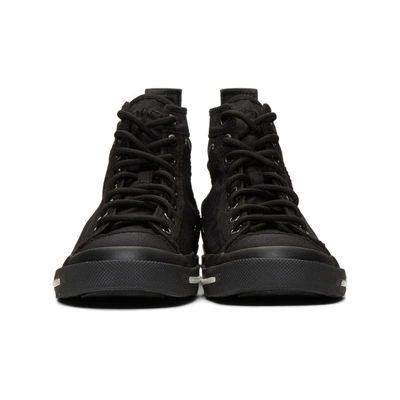 Shop Diesel Black Exposure I Sneakers In T8017 Black
