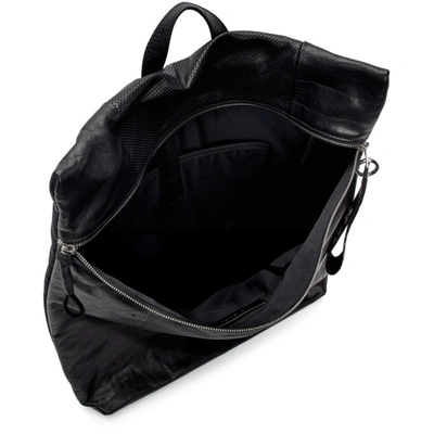 Shop Diesel Black L-tolle Backpack In T8013 Black