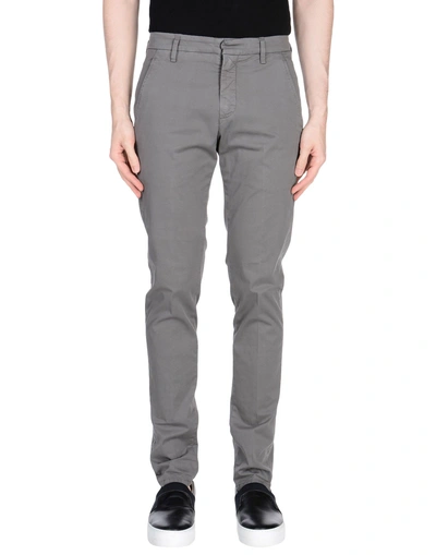 Dondup Pants In Dove Grey