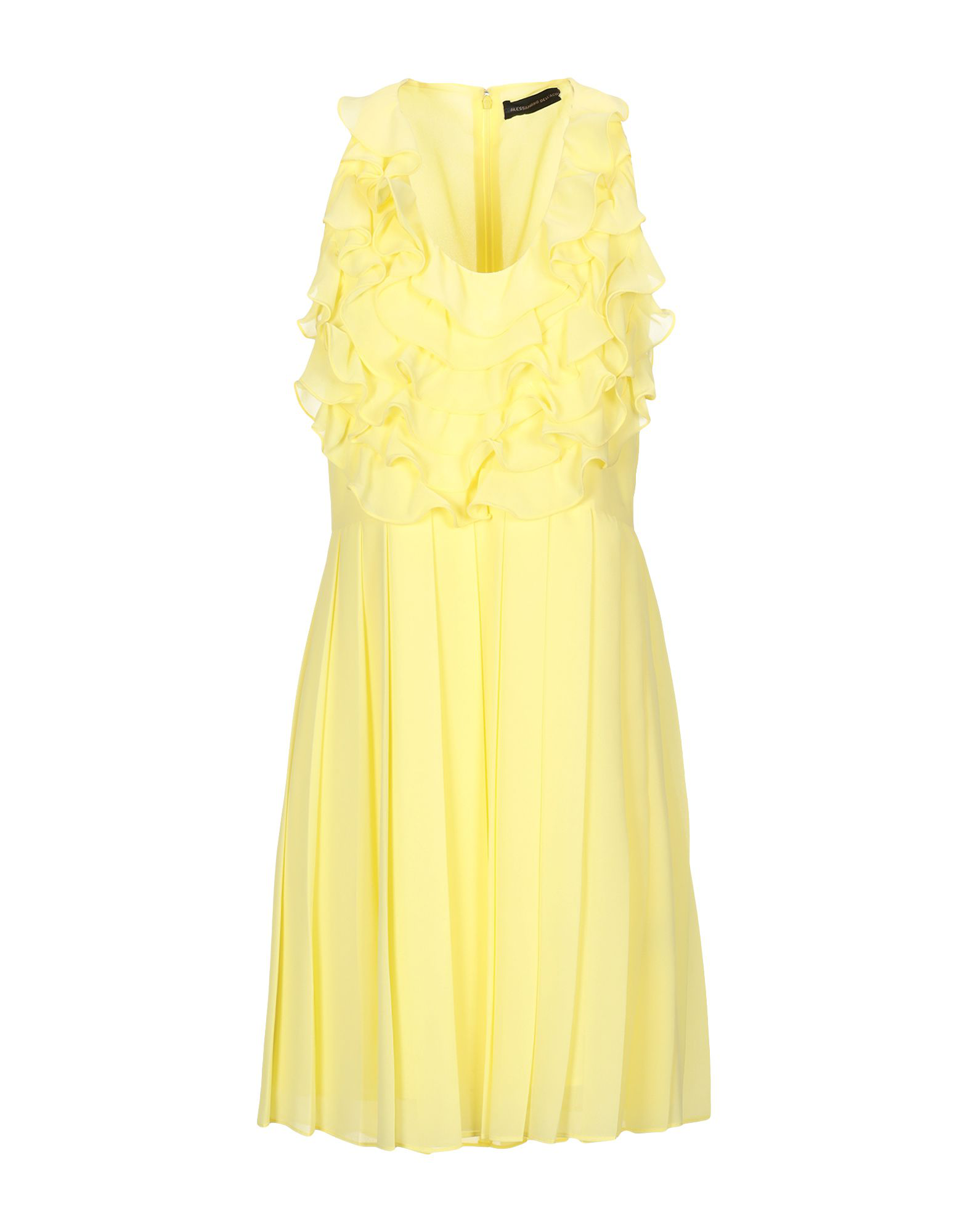 Alessandro Dell'acqua Short Dress In Yellow | ModeSens