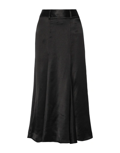 Shop Beaufille Midi Skirts In Black