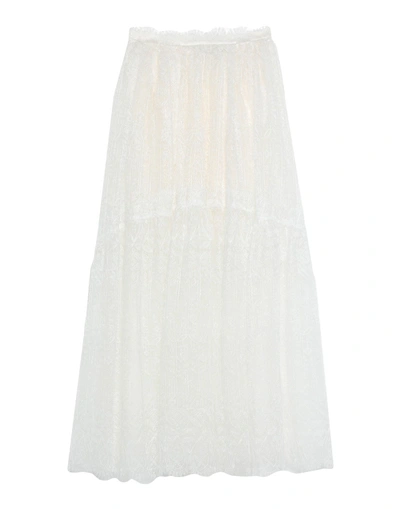 Ermanno Scervino Long Skirts In White
