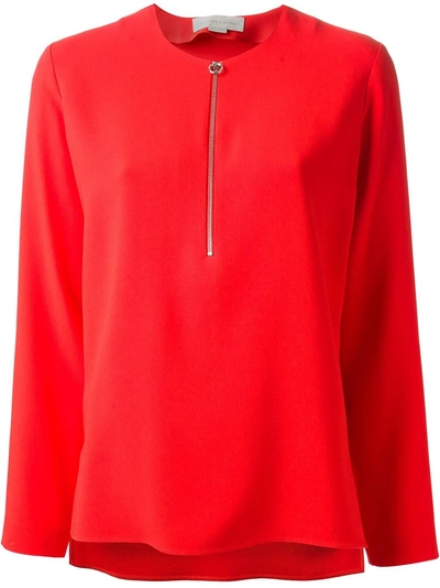 Shop Stella Mccartney Loose Fit Top - Red