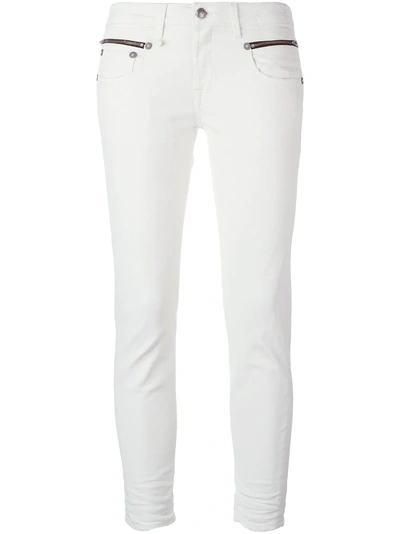 Shop R13 Skinny Trousers - White
