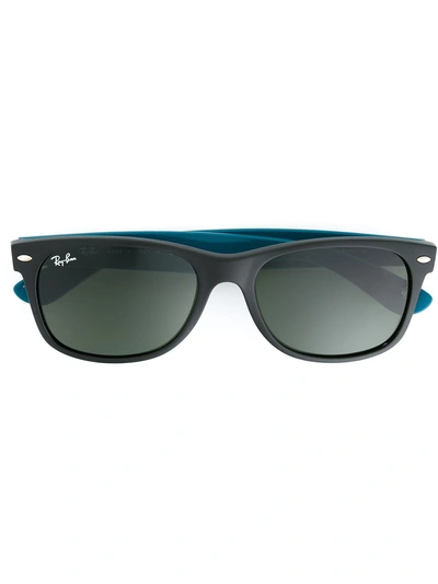 RAY-BAN D字框太阳眼镜 - 黑色