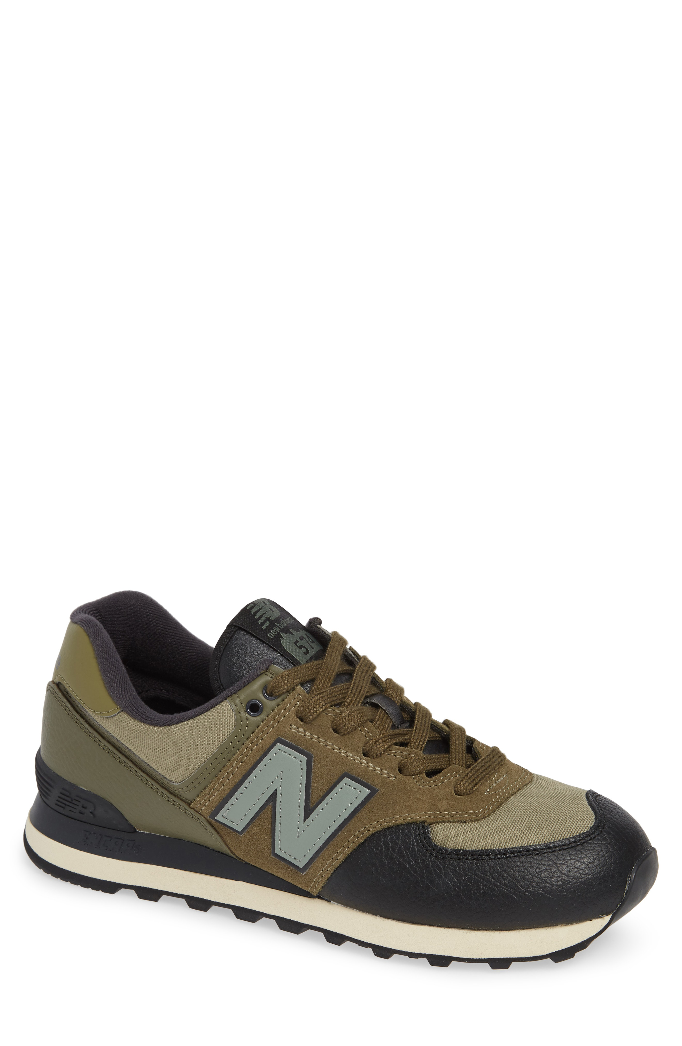 new balance 574 covert green