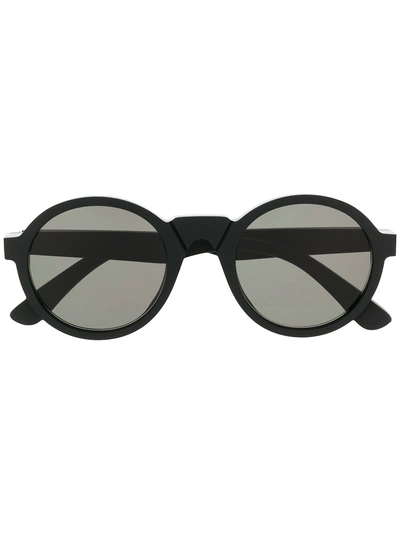 Shop Mykita X Maison Margiela Sunglasses In Black