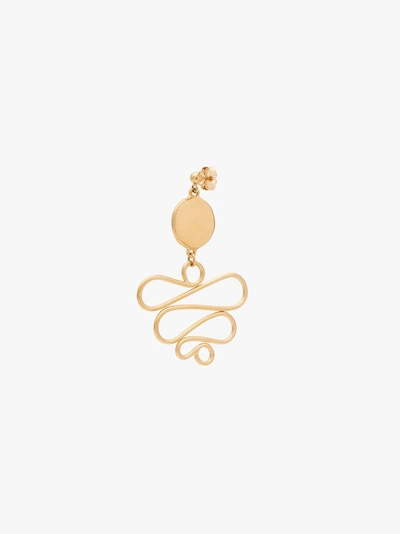 Shop Holly Ryan Gold-plated Picasso Medusa Earrings