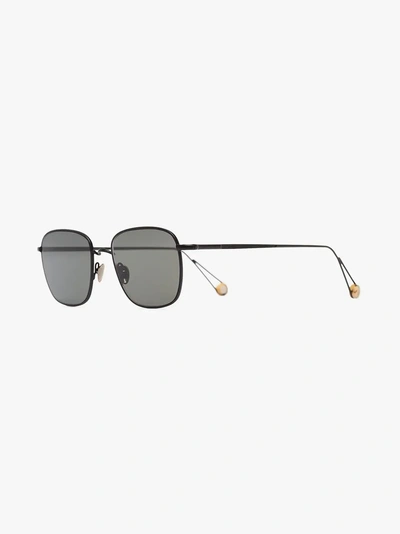 Shop Ahlem Black Place Blanche Sunglasses