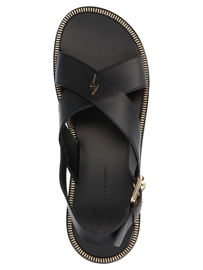 Shop Giuseppe Zanotti 'gozak' Shoes In Black