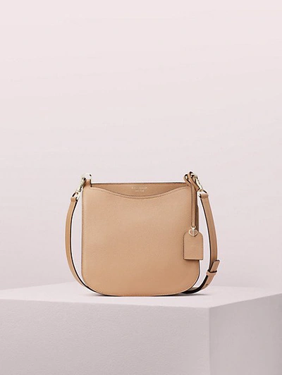 Shop Kate Spade Margaux Large Crossbody In Light Fawn