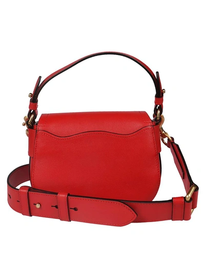 Shop Moschino Teddy Bear Shoulder Bag In Red